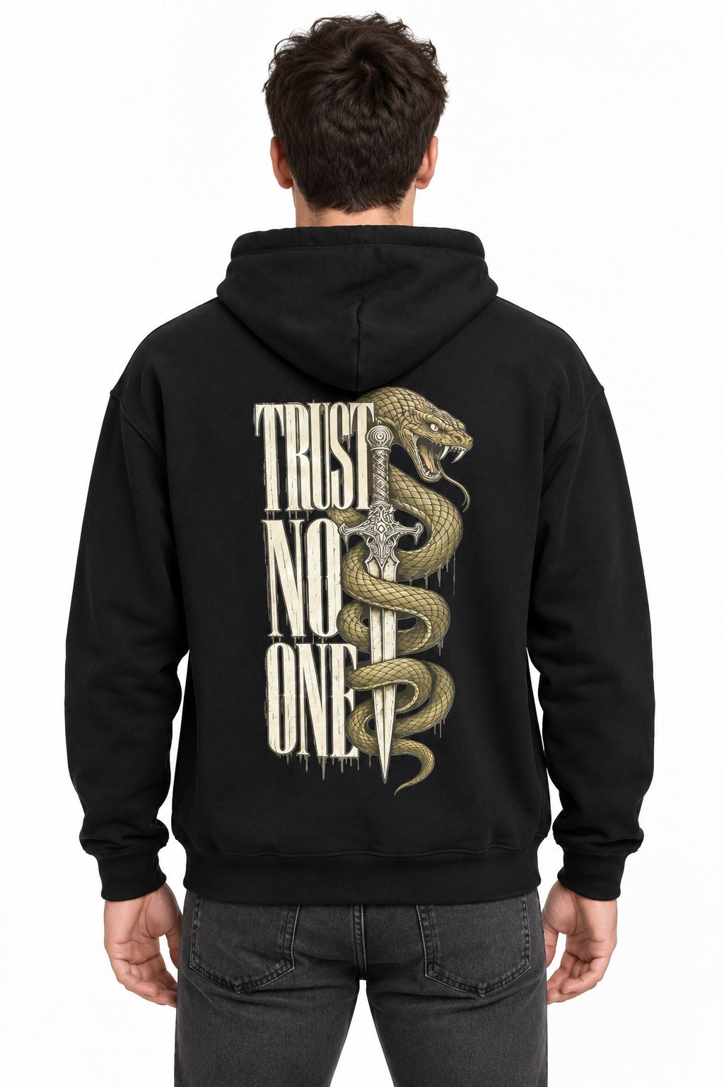 Sweat à capuche TRUST NO ONE