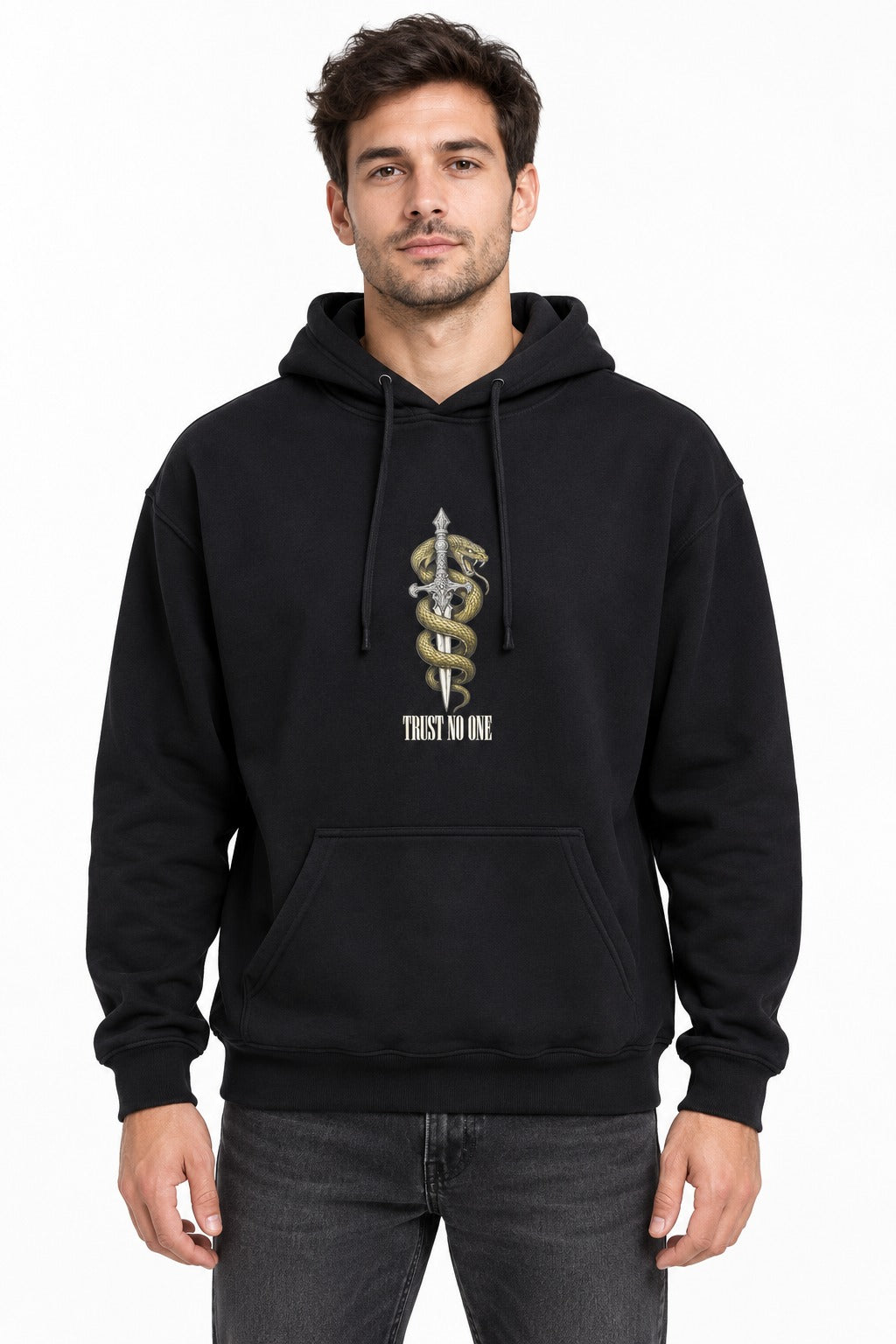 Sweat à capuche TRUST NO ONE