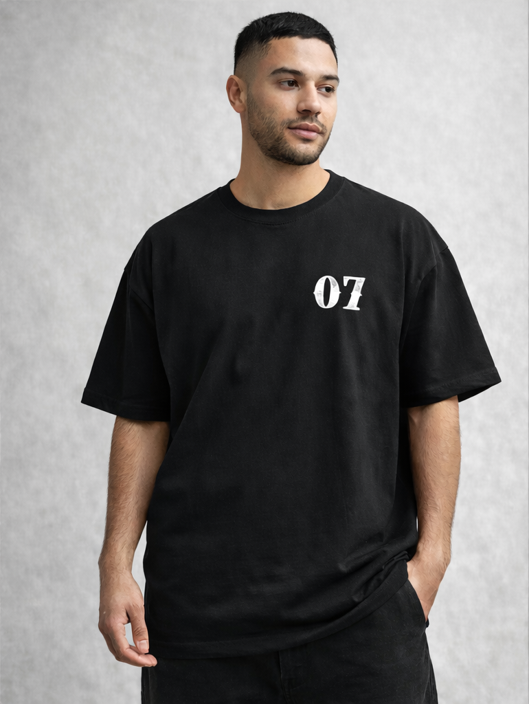 T-shirt Oversize Soul - Noir