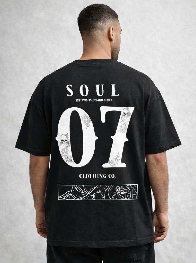 T-shirt Oversize Soul - Noir
